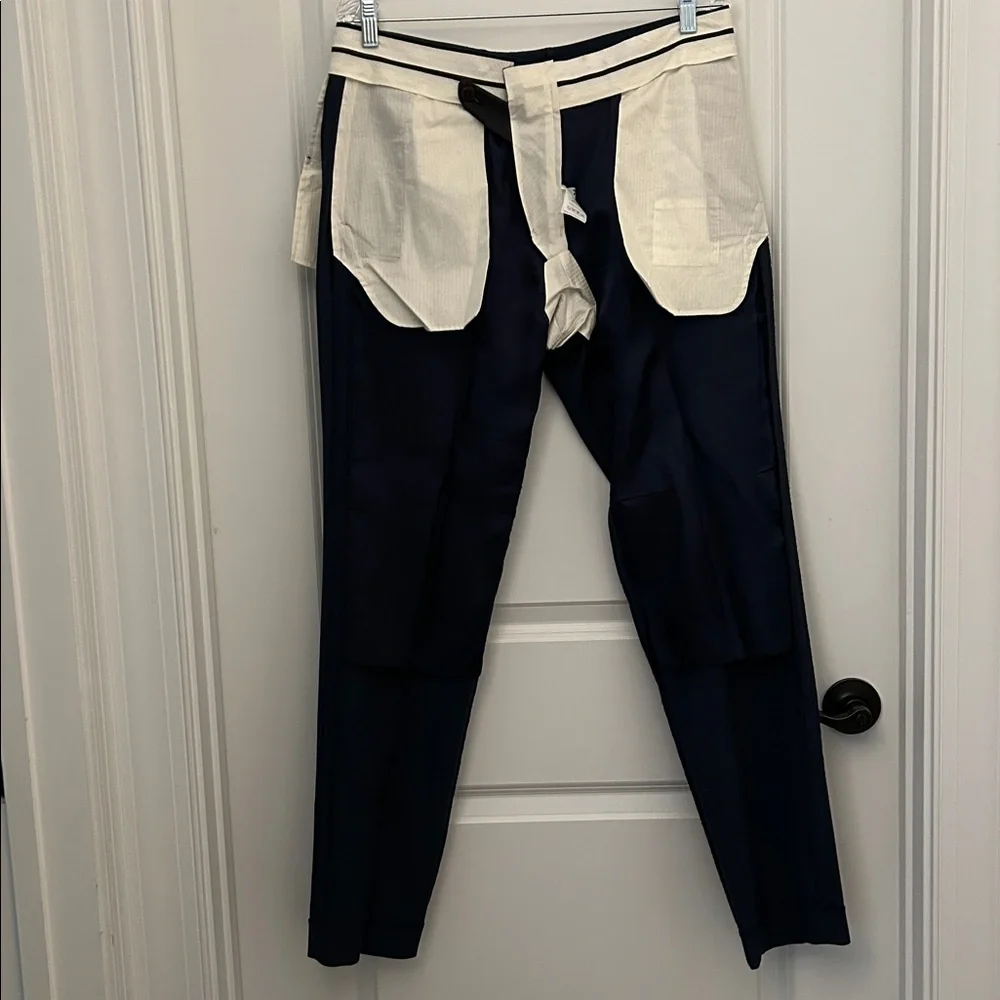 J. Crew Navy Ludlow Traveler Pants, Mens size W33 L32